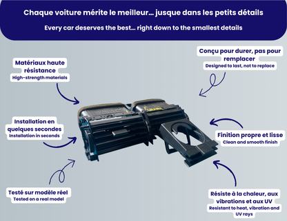 BMW E46 center cup holder