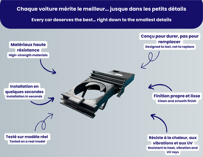 Porte-gobelet central BMW E39