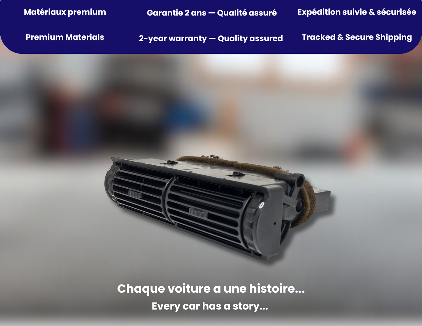 Porte-gobelet central BMW E30