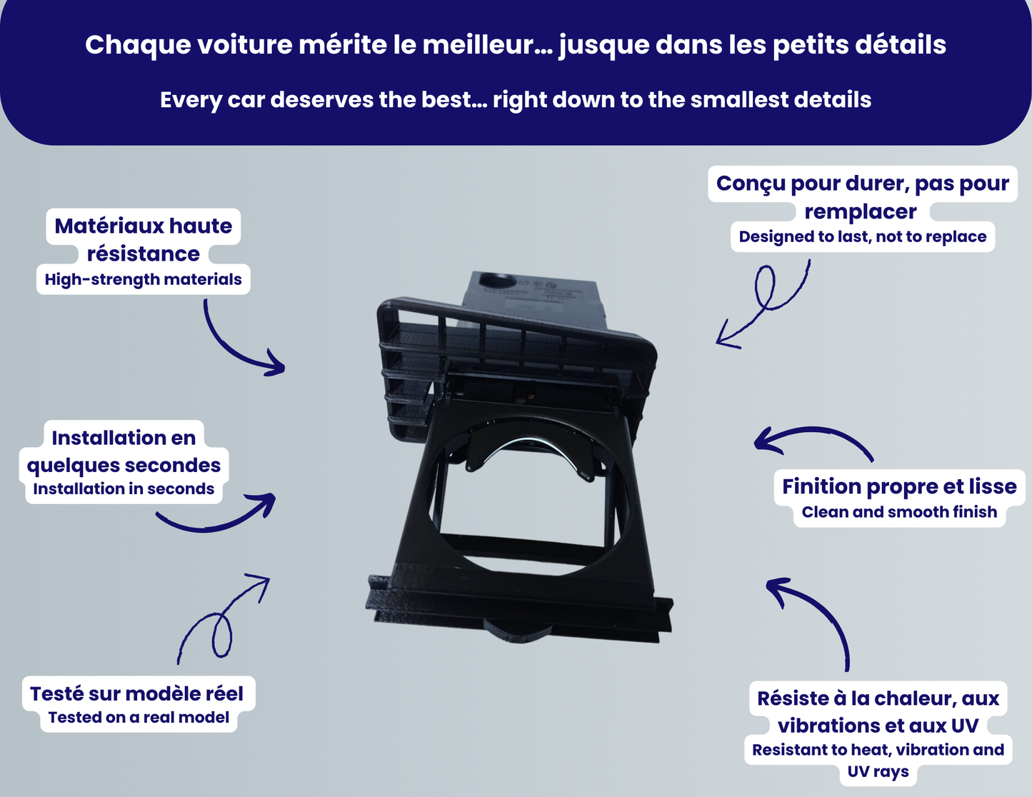 Volkswagen Golf 3 center cup holder