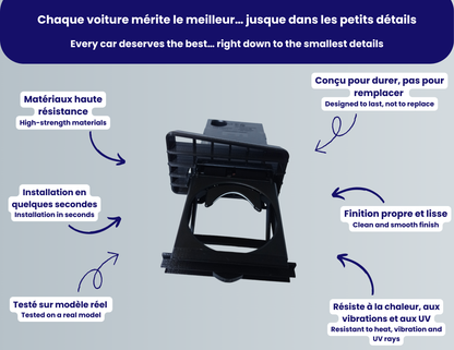 Volkswagen Golf 3 center cup holder