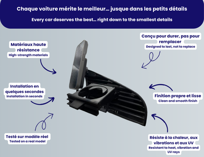 BMW E36 Module de charge rapide pour smartphone