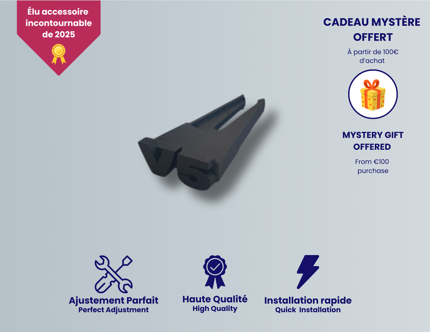 Clips de ventilation Volkswagen Golf 4 logo V5