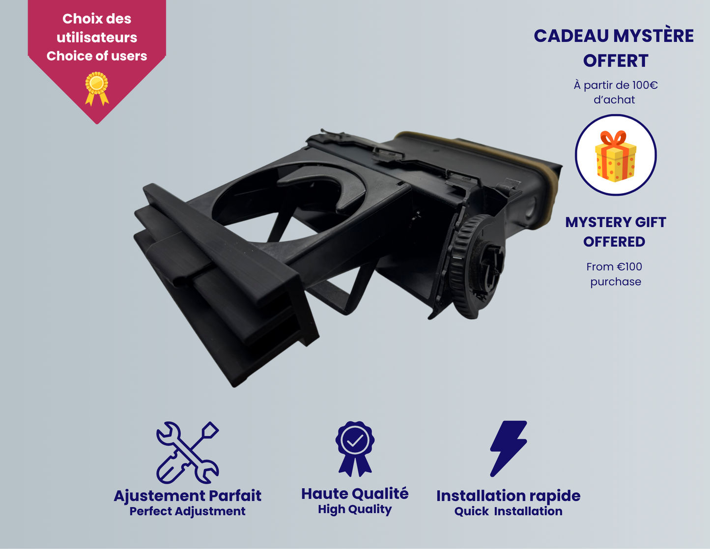 Porte-gobelet de ventilation latérale BMW E60 / E61