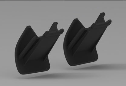 Pair of parts for Audi A4 B6 side skirts